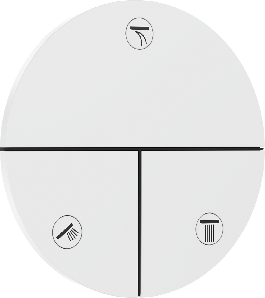 Hansgrohe 3 fonksiyona yönelik ankastre montaja yönelik RainSelect Comfort S Vana - 15558700 - 1