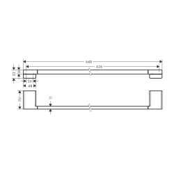 HansGrohe Addstoris Havluluk - 41747700 - 2