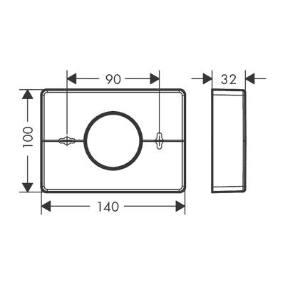 HansGrohe Addstoris Hijyenik Poşet Kutusu - 41773140 - 2