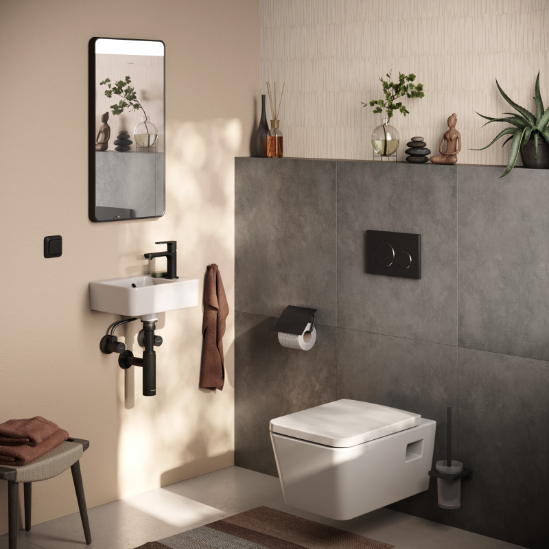 HansGrohe Addstoris Tuvalet Fırçası Tutacağı - 41752670 - 2
