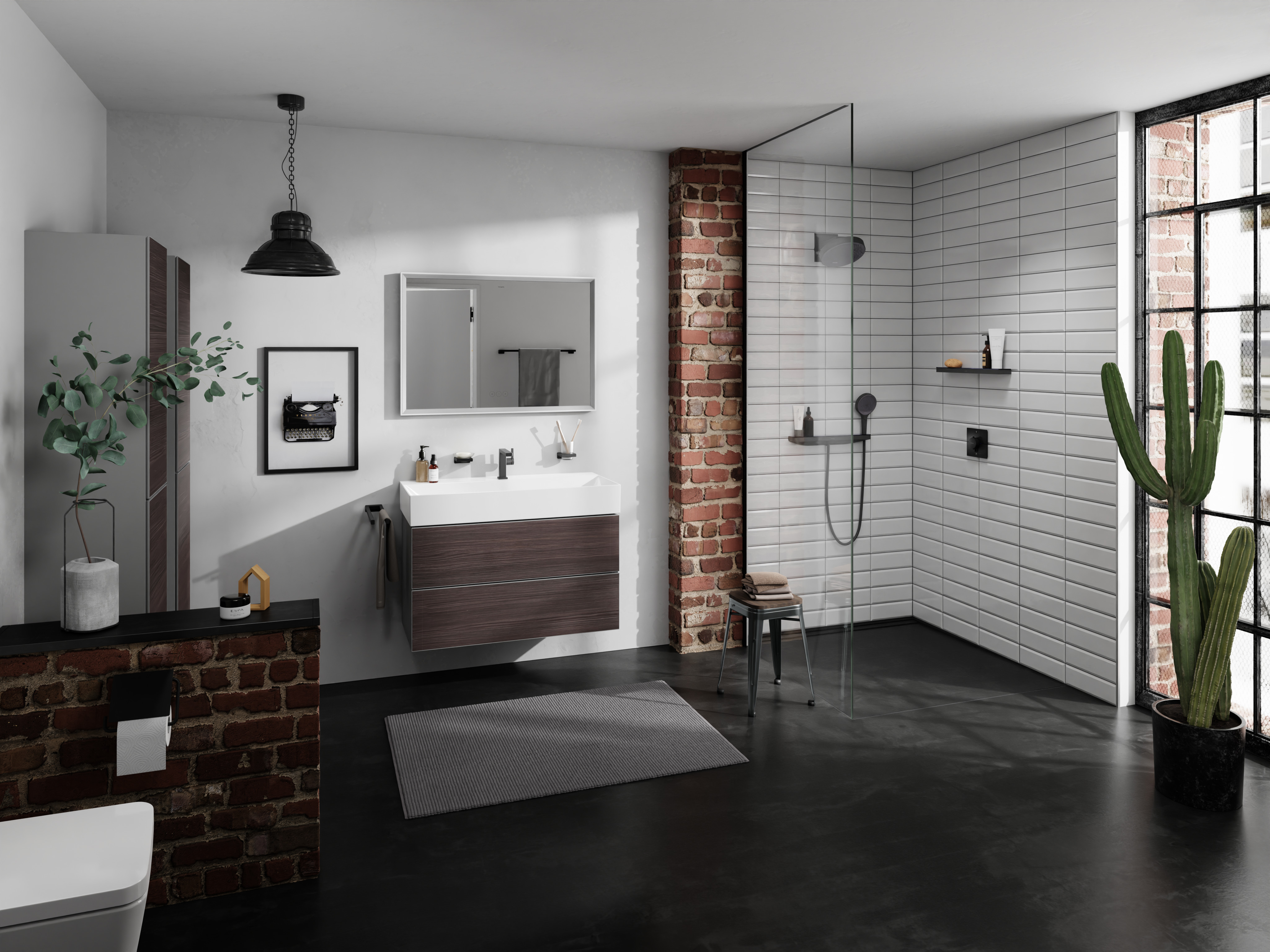 HansGrohe Addstoris Tuvalet Kağıtlığı - 41753670 - 3
