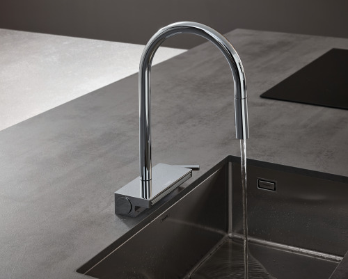 HansGrohe Aquno Select M81 Tek Kollu Eviye Bataryası 170, Çekilebilir El Duşu, 3Jet, Sbox - 73831000 - 5