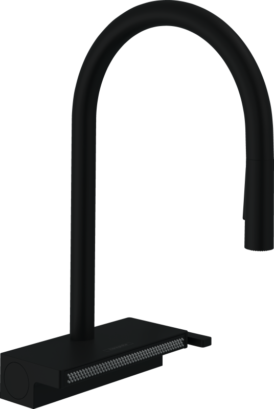 HansGrohe Aquno Select M81 Tek Kollu Eviye Bataryası 170, Çekilebilir El Duşu, 3Jet, Sbox - 73831670 - 1