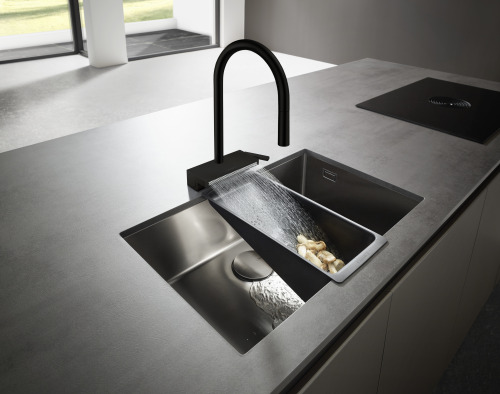 HansGrohe Aquno Select M81 Tek Kollu Eviye Bataryası 170, Çekilebilir El Duşu, 3Jet, Sbox - 73831670 - 2