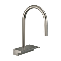 HansGrohe Aquno Select M81 Tek Kollu Eviye Bataryası 170, Çekilebilir El Duşu, 3Jet, Sbox - 73831800 