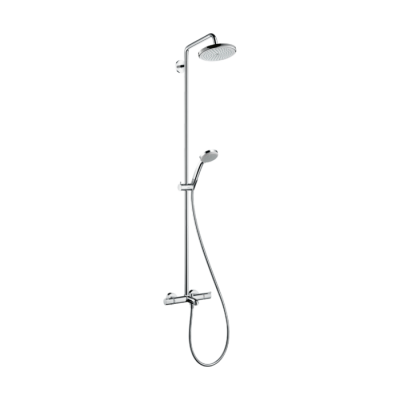 HansGrohe Croma Duş Kolonu 220 1 Jet, Banyo Termostatı İle - 27223000 - 1