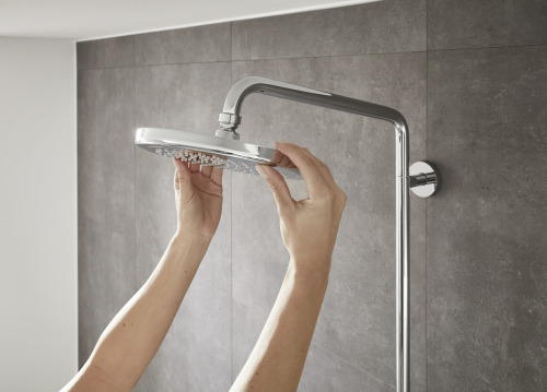 HansGrohe Croma Duş Kolonu 220 1 Jet, Ecosmart. 9 Lt/Dk, Termostat İle - 27188000 - 3