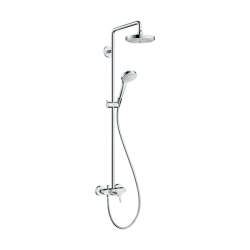 HansGrohe Croma Select S Duş Kolonu 180 2 Jet, Tek Kollu Batarya İle - 27255400 - 1