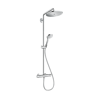 HansGrohe Croma Select S Duş Kolonu 280 1 Jet, Ecosmart, 9 Lt/Dk, Termostat İle - 26794000 - 1