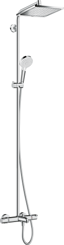 HansGrohe Crometta E Duş Kolonu 240 1 Jet, Banyo Termostatı İle - 27298000 - HANSGROHE