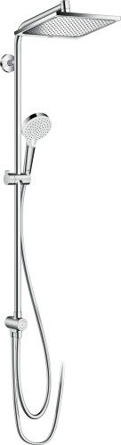 HansGrohe Crometta E Duş Kolonu 240 1 Jet, Ecosmart, 9 Lt/Dk, Reno - 27289000 - HANSGROHE