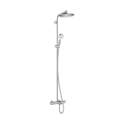 HansGrohe Crometta S Duş Kolonu 240 1 Jet, Banyo Termostatı İle - 27320000 - 1