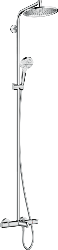 HansGrohe Crometta S Duş Kolonu 240 1 Jet, Banyo Termostatı İle - 27320000 - 1