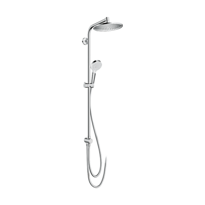 HansGrohe Crometta S Duş Kolonu 240 1 Jet, Ecosmart, 9 Lt/Dk, Reno - 27270000 - 1