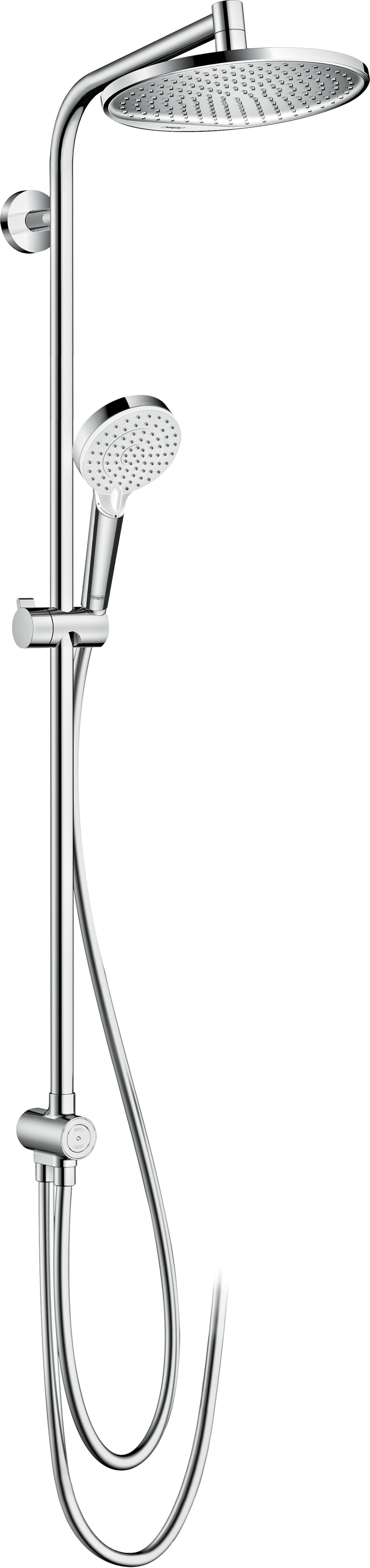 HansGrohe Crometta S Tepe Duşu 240 1 Jet, Ecosmart, 9 Lt/Dk - 26724000 - 3