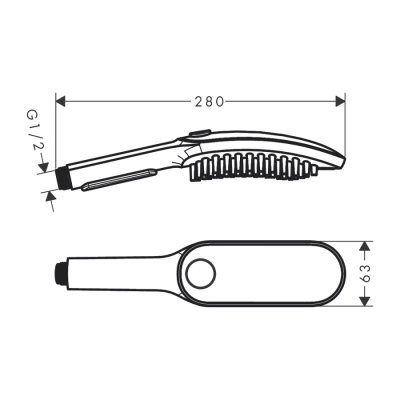 HansGrohe Dogshower Köpek El Duşu 150 3Jet - 26640700 - 2