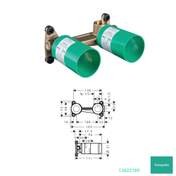 Hansgrohe Duvardan Ankastre Lavabo Bataryası - 2 - 3