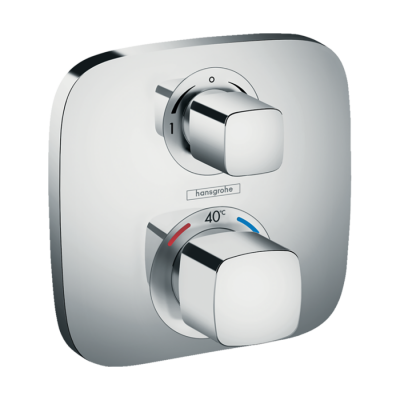 HansGrohe Ecostat E Termostat Ankastre Montaj, 2 Çıkış İçin - 15708000 - 1