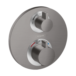 HansGrohe Ecostat S Termostat Ankastre Montaj, 2 Çıkış İçin - 15758340 - HANSGROHE