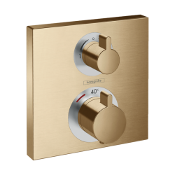 HansGrohe Ecostat Square Termostat Ankastre Montaj, 2 Çıkış İçin - 15714140 - HANSGROHE