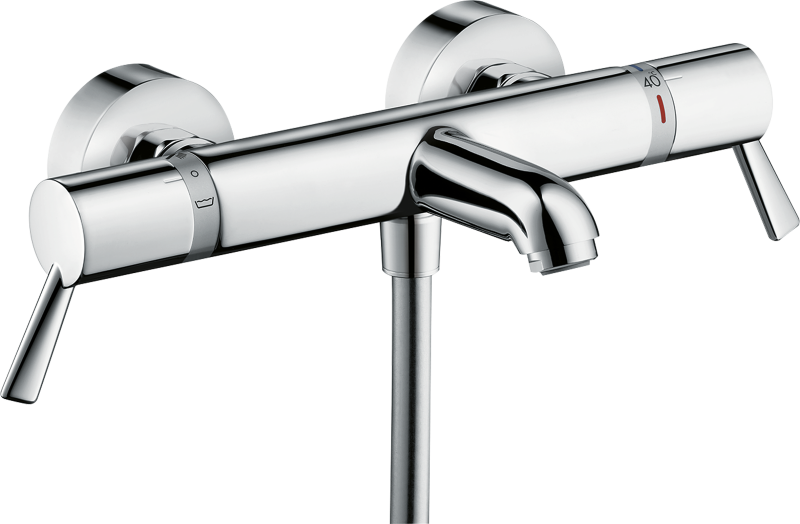 HansGrohe Ecostat Termostatik Banyo Comfort Care Aplike, Uzun Volan İle - 13115000 - 1
