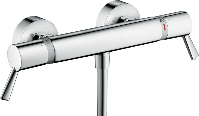 HansGrohe Ecostat Termostatik Duş Comfort Care Aplike, Uzun Volan İle - 13117000 - 1