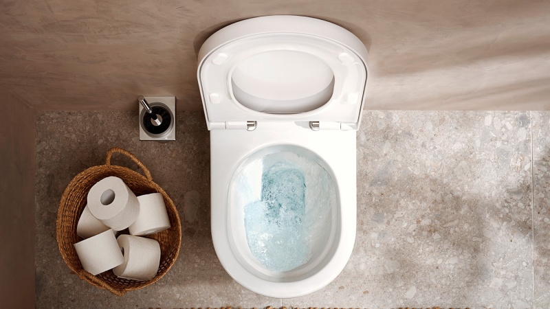 Hansgrohe EluPura S WC Komple Set, iFrame üniversal gömme rezervuar ve iFrame Element E gömme rezervuar paneliyle birlikte - 60303140 - 3