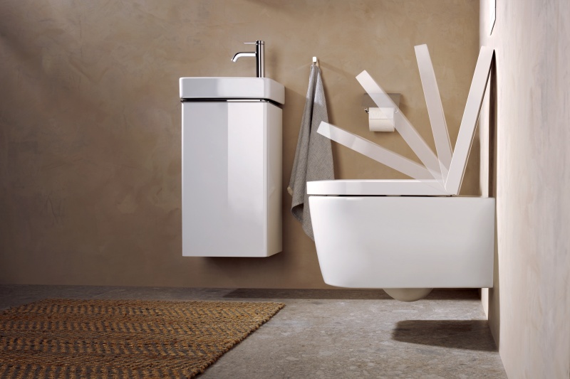 Hansgrohe EluPura S WC Komple Set, iFrame üniversal gömme rezervuar ve iFrame Element E gömme rezervuar paneliyle birlikte - 60303140 - 5