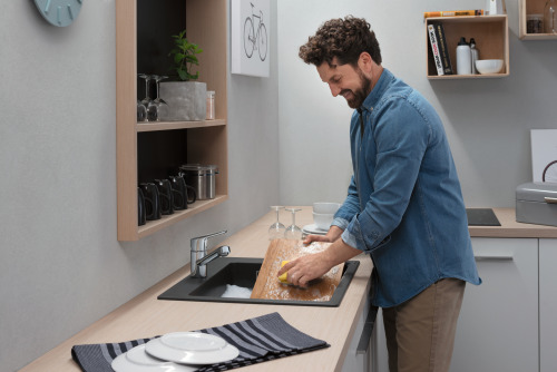 HansGrohe F16 Kesme Tahtası, Meşe - 40961000 - HANSGROHE