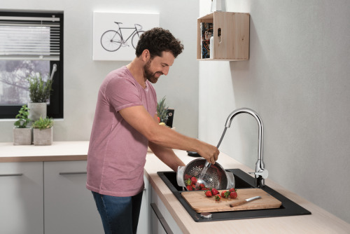 HansGrohe F16 Kesme Tahtası, Meşe - 40961000 - 2