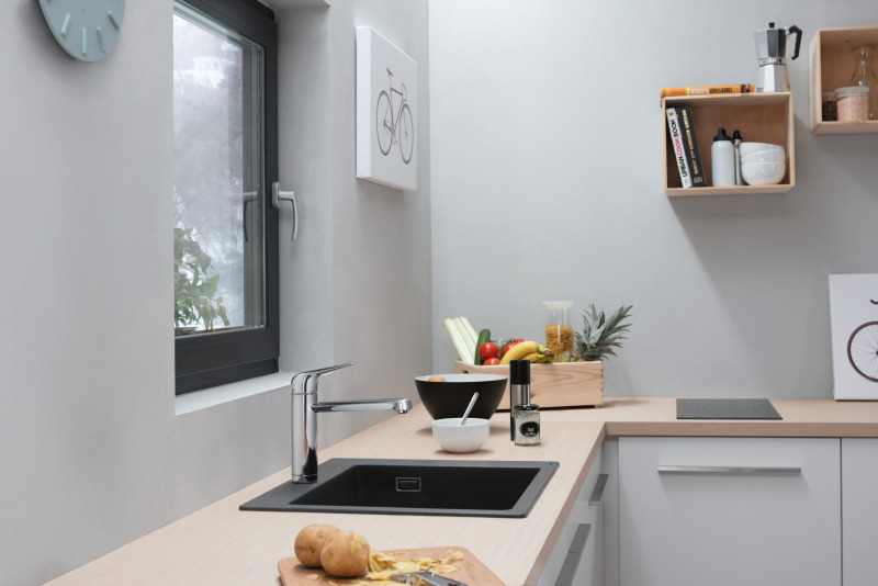 HansGrohe F16 Kesme Tahtası, Meşe - 40961000 - 16