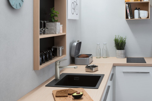 HansGrohe F16 Kesme Tahtası, Meşe - 40961000 - 17