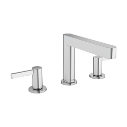 HansGrohe Finoris 3 - Delikli Lavabo Bataryası 110, Bas - Aç Gider Seti İle - 76033000 