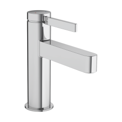 HansGrohe Finoris Tek Kollu Lavabo Bataryası 100, Bas - Aç Gider Seti İle - 76010000 