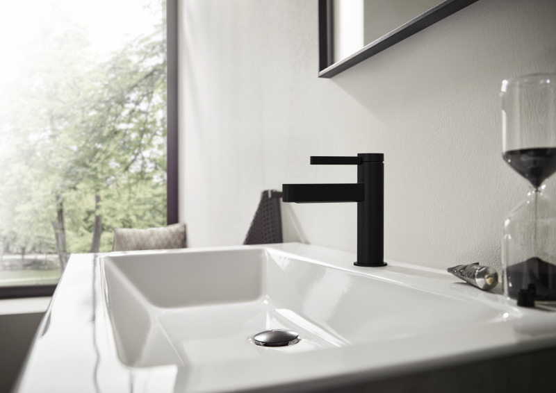 HansGrohe Finoris Tek Kollu Lavabo Bataryası 100, Bas - Aç Gider Seti İle - 76010670 - 4