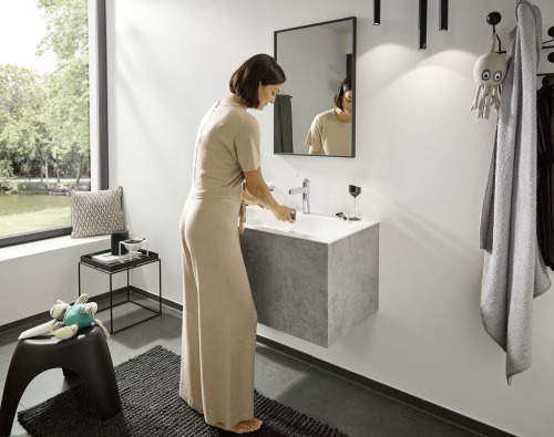 HansGrohe Finoris Tek Kollu Lavabo Bataryası 110 Kumandalı - 76020000 - 6