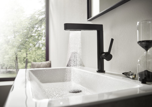 HansGrohe Finoris Tek Kollu Lavabo Bataryası 230, Çekilebilir El Duşu, 2Jet Ve Bas - Aç Gider Seti İle - 76063670 - 4
