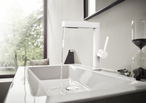 HansGrohe Finoris Tek Kollu Lavabo Bataryası 230, Çekilebilir El Duşu, 2Jet Ve Bas - Aç Gider Seti İle - 76063700 - 3