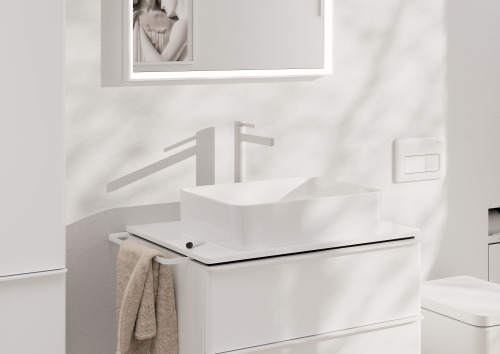 HansGrohe Finoris Tek Kollu Lavabo Bataryası 260, Çanak Lavabolar İçin Bas - Aç Gider Seti İle - 76070700 - 2
