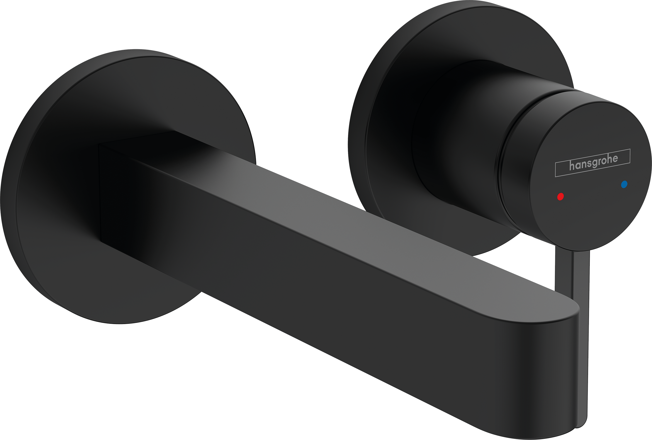 HansGrohe Finoris Tek Kollu Lavabo Bataryası Ankastre Duvara Monte 16,8 Cm Gaga İle - 76051670 - 1