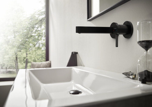 HansGrohe Finoris Tek Kollu Lavabo Bataryası Ankastre Duvara Monte 16,8 Cm Gaga İle - 76051670 - 2
