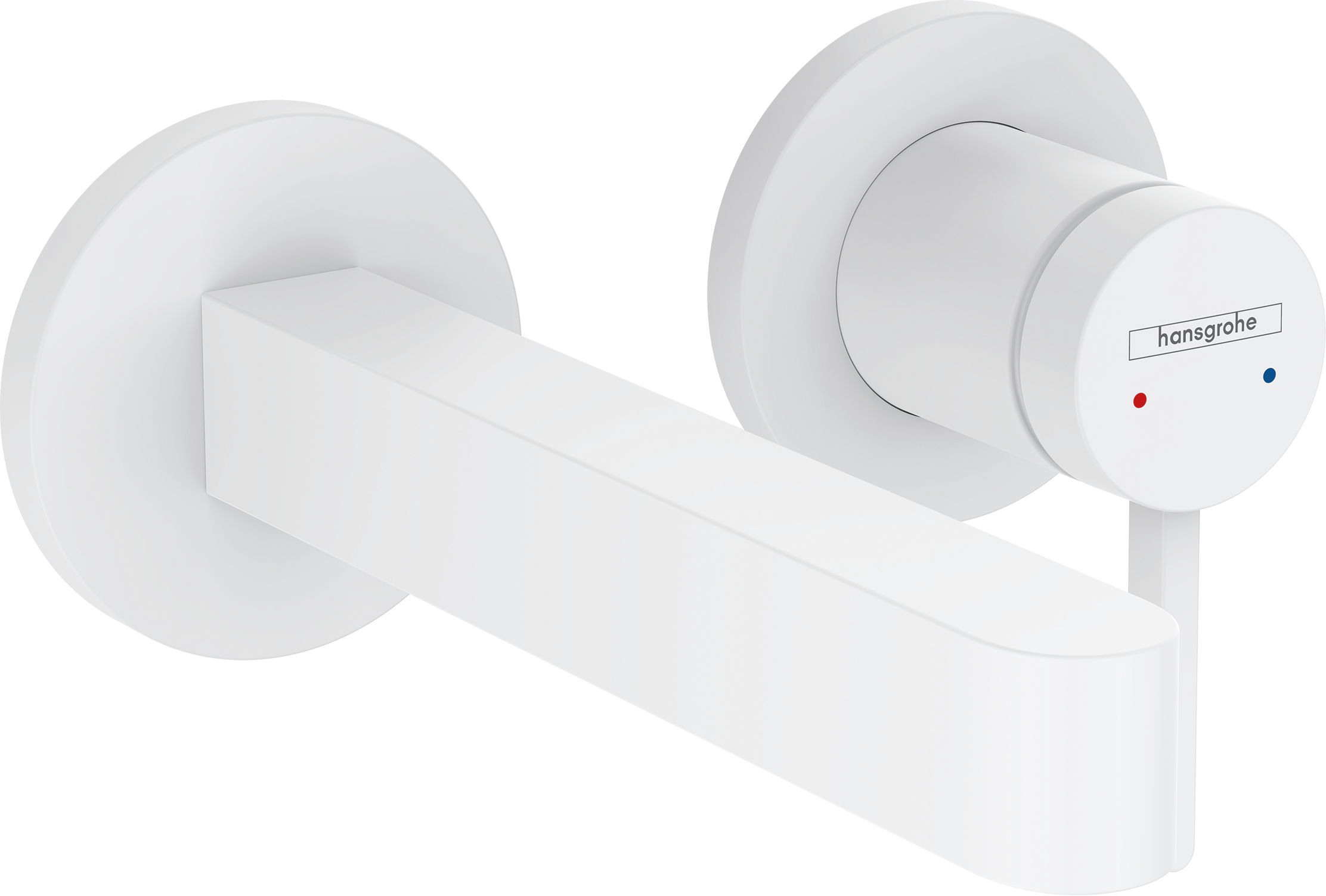 HansGrohe Finoris Tek Kollu Lavabo Bataryası Ankastre Duvara Monte 16,8 Cm Gaga İle - 76051700 - 1