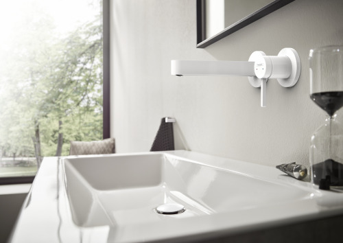 HansGrohe Finoris Tek Kollu Lavabo Bataryası Ankastre Duvara Monte 16,8 Cm Gaga İle - 76051700 - 2