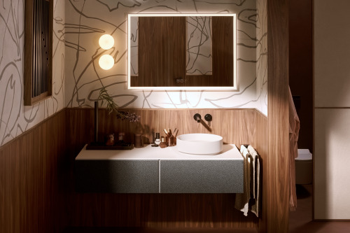 HansGrohe Finoris Tek Kollu Lavabo Bataryası Ankastre Duvara Monte 22,8 Cm Gaga İle - 76050670 - 2
