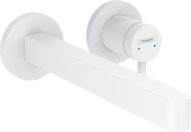HansGrohe Finoris Tek Kollu Lavabo Bataryası Ankastre Duvara Monte 22,8 Cm Gaga İle - 76050700 - 1
