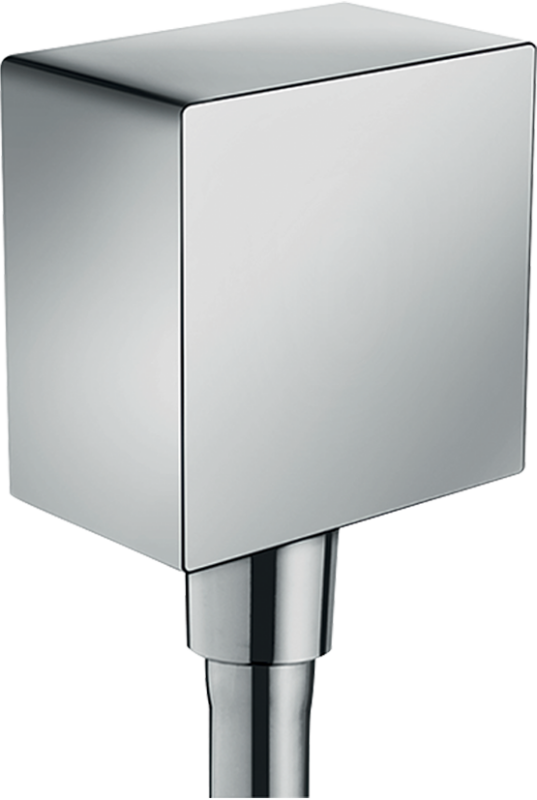 HansGrohe Fixfit Gönye Çıkış Square Çek Valf İle - 26455000 - 1