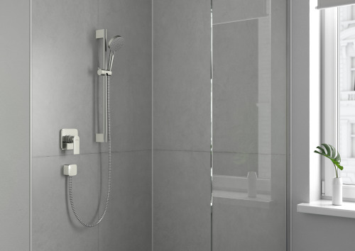 HansGrohe Fixfit Gönye Çıkış Square Çek Valf İle - 26455000 - 3