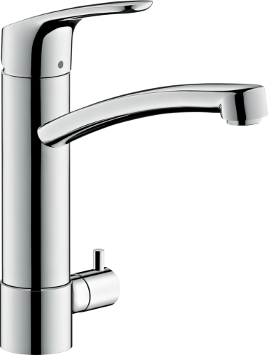HansGrohe Focus M41 Tek Kollu Eviye Bataryası 200, Açma - Kapama Valfi, 1Jet - 31803000 - 1