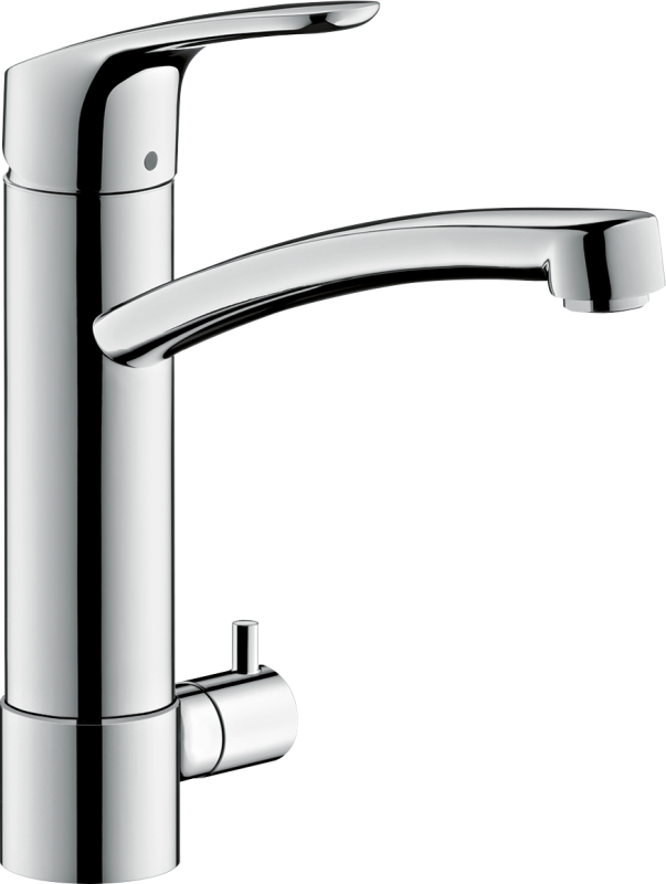 HansGrohe Focus M41 Tek Kollu Eviye Bataryası 200, Açma - Kapama Valfi, 1Jet - 31803000 - 1