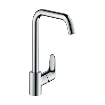 HansGrohe Focus M41 Tek Kollu Eviye Bataryası 260, Düşük Basınçlı Isıtıcılar İçin, 1Jet - 31822000 - 1